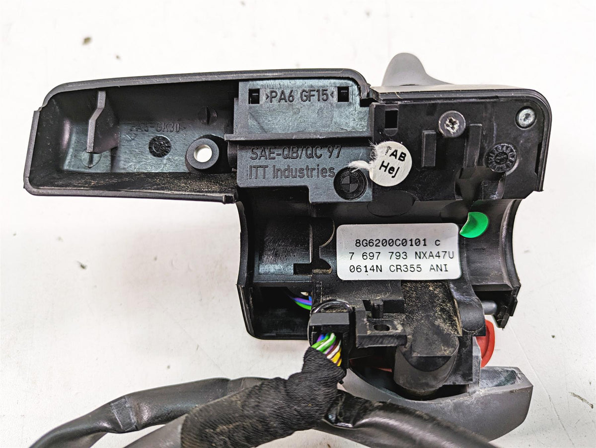 2007 BMW R1200RT K26 Left Hand Control Switch Cruise 61317697793 61317708333 {{ shop.shopifyCountryName }} - Mototech271