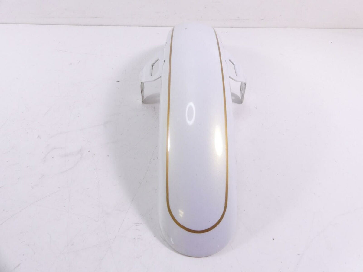 2007 Harley FXDWG Dyna Wide Glide Front Fender White Gold Pearl 60141-06B {{ shop.shopifyCountryName }} - Mototech271