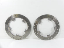 Load image into Gallery viewer, 2013 Harley VRSCF Muscle V-Rod Front Brake Rotor Disc Set 44553-06A | Mototech271
