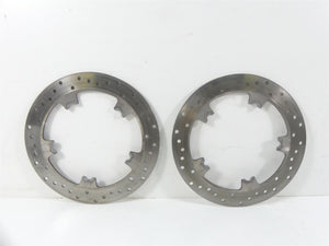 2013 Harley VRSCF Muscle V-Rod Front Brake Rotor Disc Set 44553-06A | Mototech271