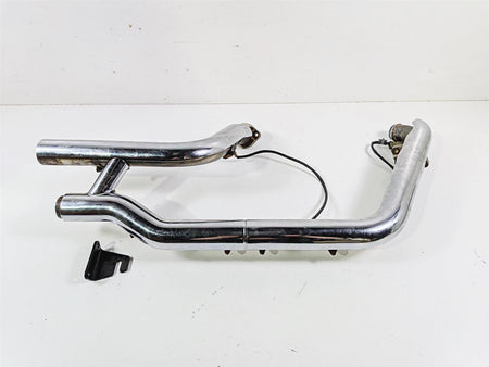 2012 Harley Softail FLSTF Fat Boy Exhaust Header & Heat Shield Set 65600042 {{ shop.shopifyCountryName }} - Mototech271