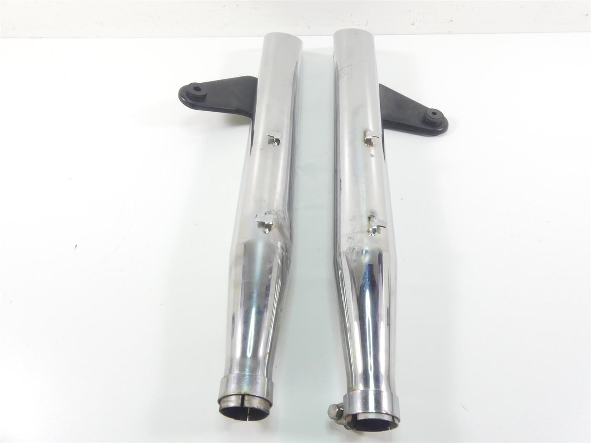 2002 Triumph Bonneville America Exhaust Pipe Muffler Set A9600059 A9600060 {{ shop.shopifyCountryName }} - Mototech271