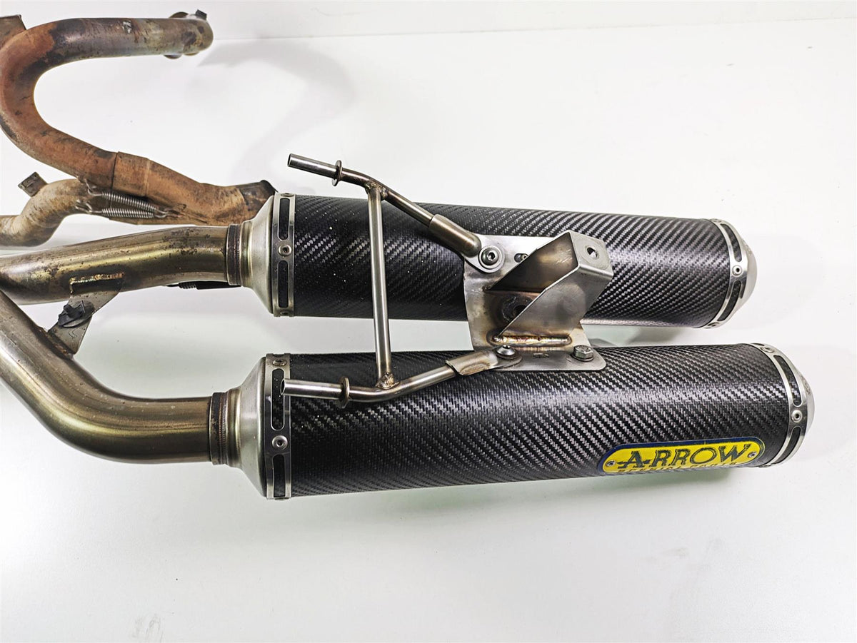 2009 Ducati Multistrada 1100 S Arrow Carbon Fiber Full Exhaust System 71664MC {{ shop.shopifyCountryName }} - Mototech271