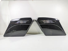 Load image into Gallery viewer, 1998 Harley Touring FLHRCI Road King Stretched Saddle Bag Chrome Latches Set
