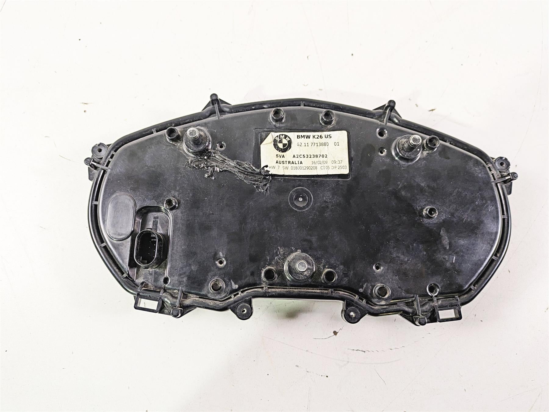 2009 BMW R1200RT K26 Speedometer Gauge Instrument 74k - Read 62118520040 {{ shop.shopifyCountryName }} - Mototech271