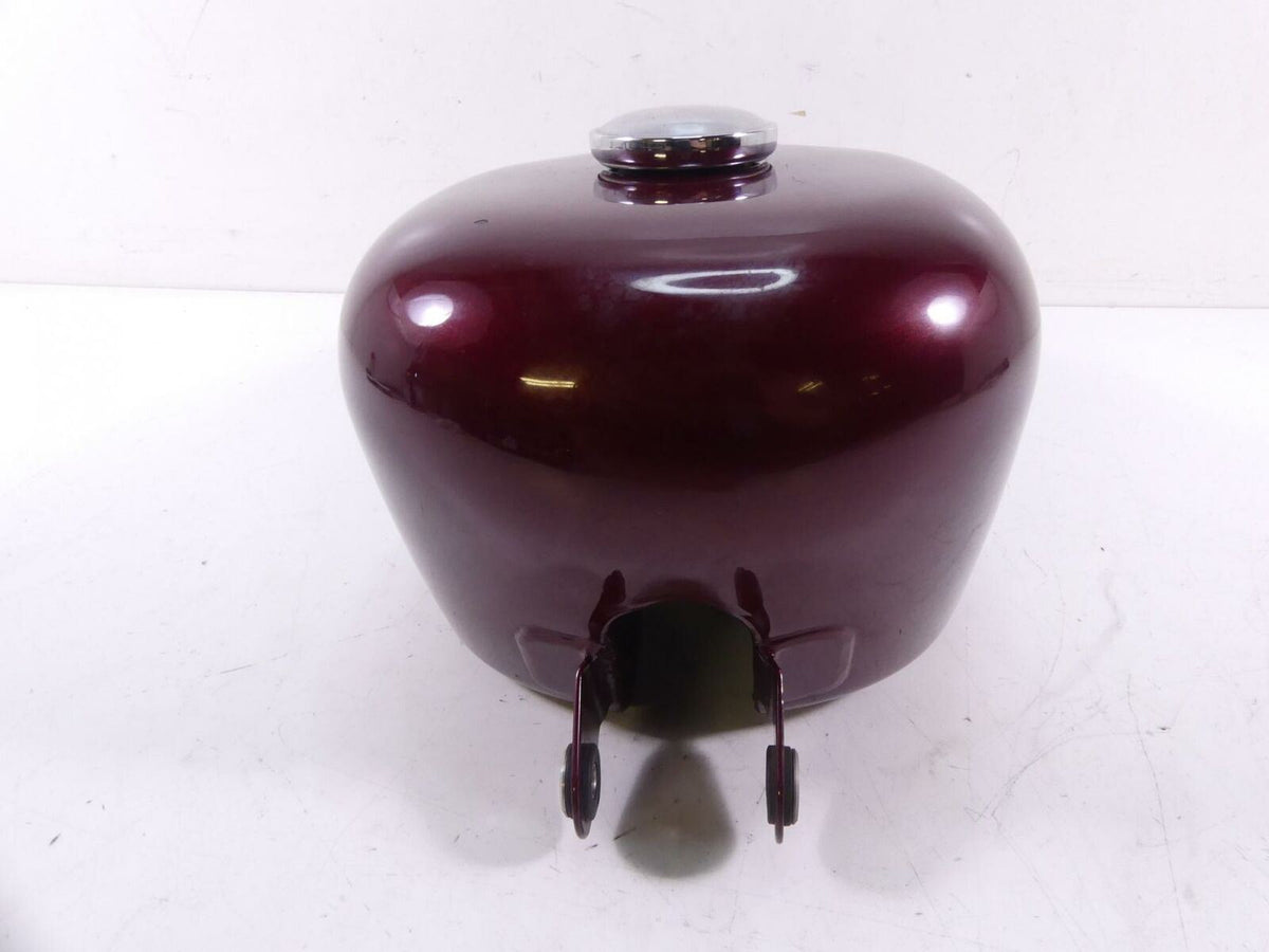 2000 Harley Sportster XL1200 Custom Fuel Gas Tank Rich Red & Red Stripes 61348-0 {{ shop.shopifyCountryName }} - Mototech271