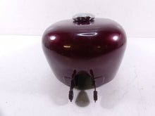 Load image into Gallery viewer, 2000 Harley Sportster XL1200 Custom Fuel Gas Tank Rich Red &amp; Red Stripes 61348-0 | Mototech271
