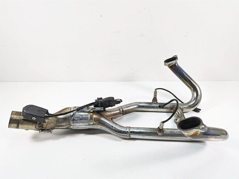 2016 BMW R1200R K53 Oem Chrome Exhaust Header Manifold Pipe & Servo 18518555270 {{ shop.shopifyCountryName }} - Mototech271