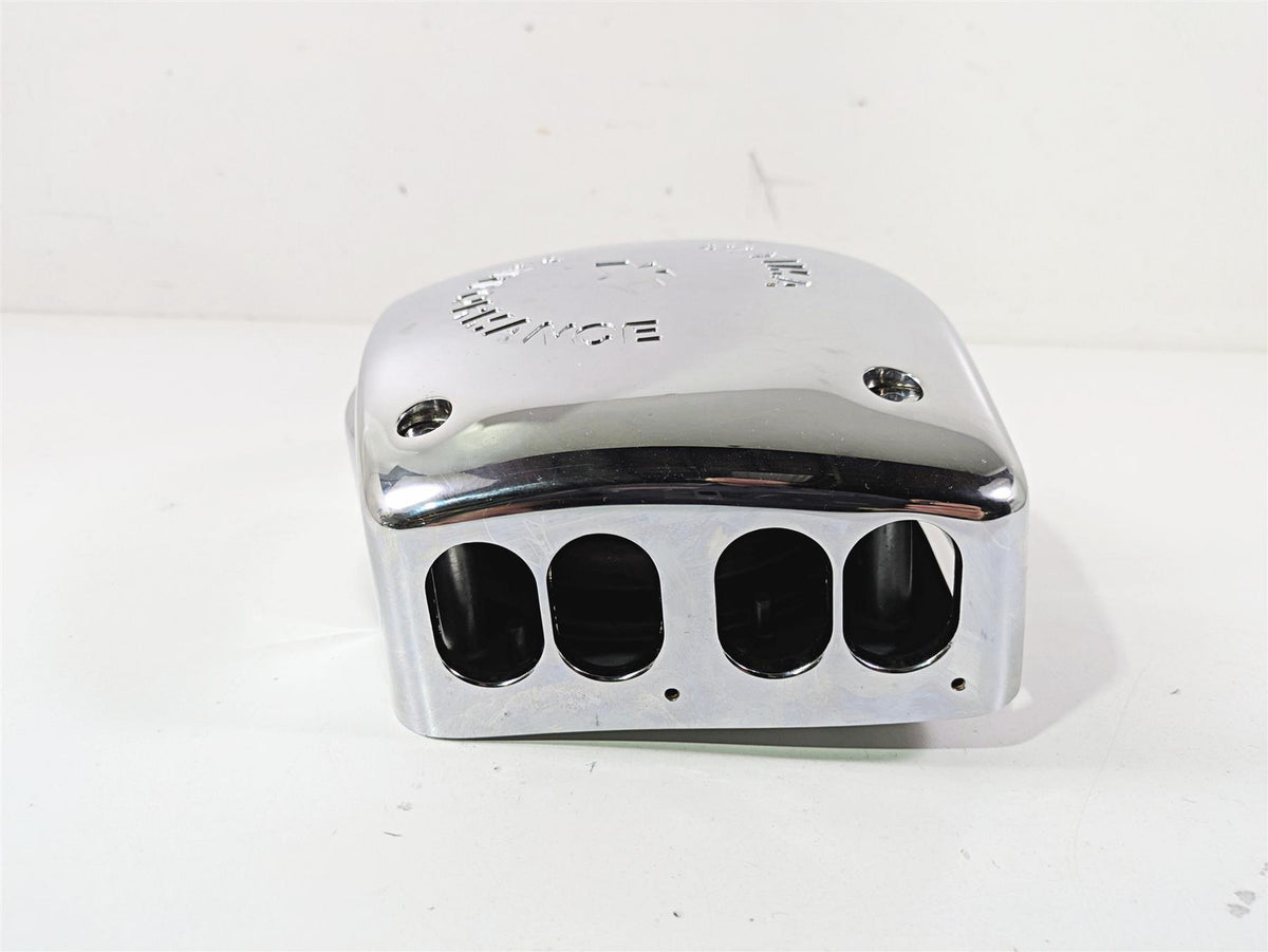 2008 Ultima Motorcycles Fat Bastard Chrome Air Box Intake Manifold & Cover {{ shop.shopifyCountryName }} - Mototech271