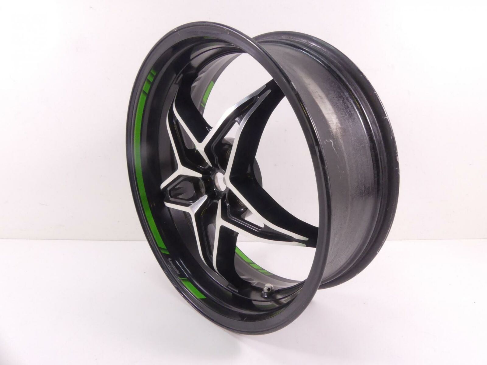 2018 Kawasaki Ninja H2 ZX1002 SX SE Straight Rear Wheel Rim 17x6