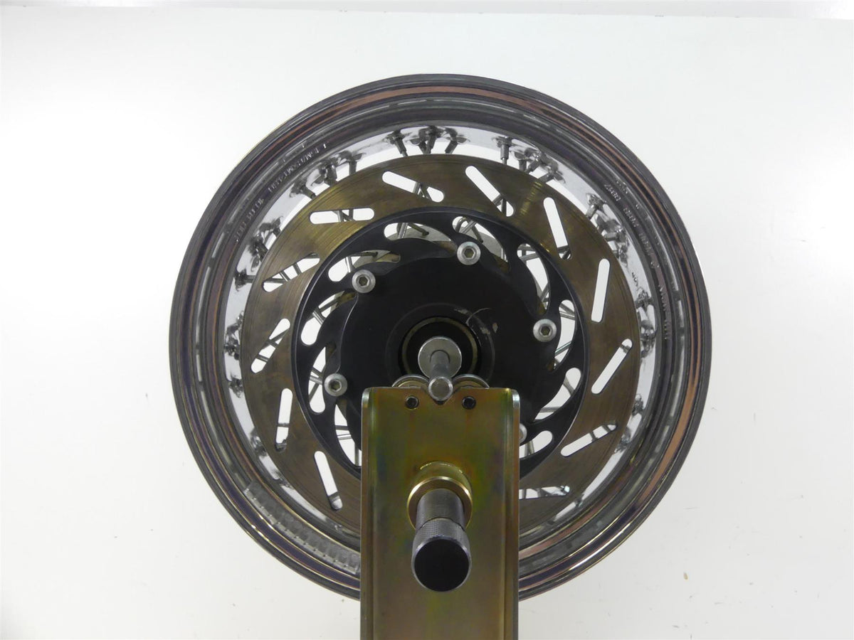 2002 Yamaha XVS1100 V-Star Nice Chrome Spoke Rear Wheel Rim 15x4.5 5EL-25311-00 {{ shop.shopifyCountryName }} - Mototech271