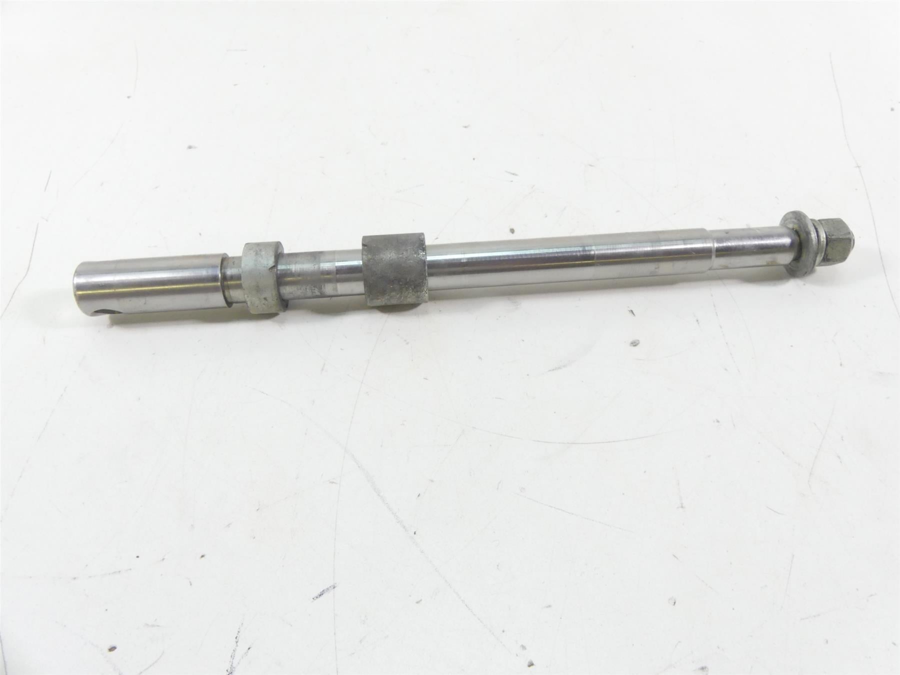 2004 Harley Softail FLSTFI Fat Boy Front Axle Wheel Spindle 3/4" 41584-86A {{ shop.shopifyCountryName }} - Mototech271