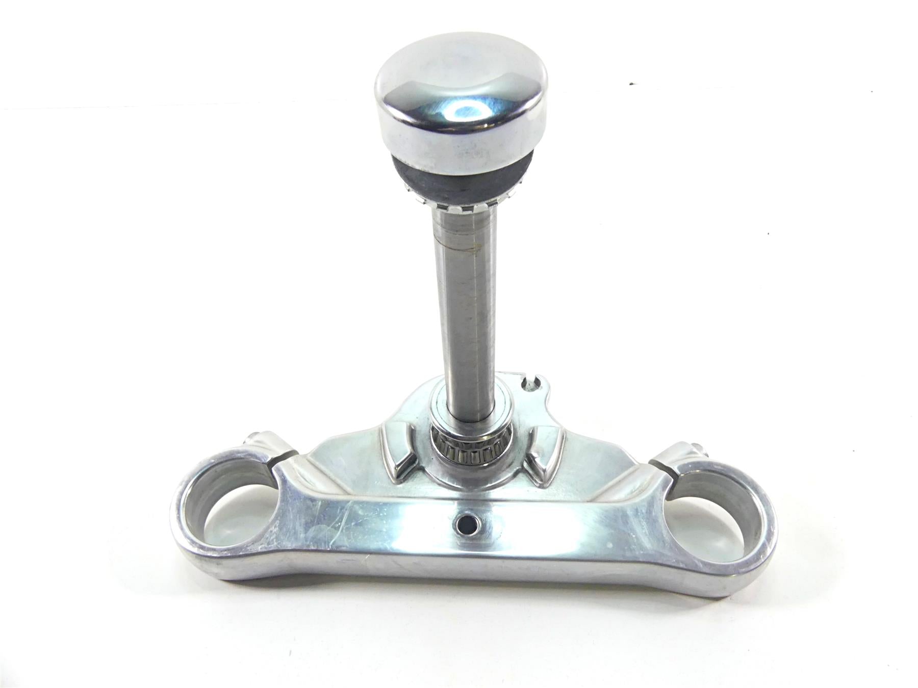 2010 Harley FXDF Dyna Fat Bob Lower Triple Tree Steering Clamp 49mm 47648-08 {{ shop.shopifyCountryName }} - Mototech271