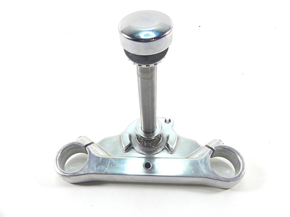 2010 Harley FXDF Dyna Fat Bob Lower Triple Tree Steering Clamp 49mm 47648-08 {{ shop.shopifyCountryName }} - Mototech271
