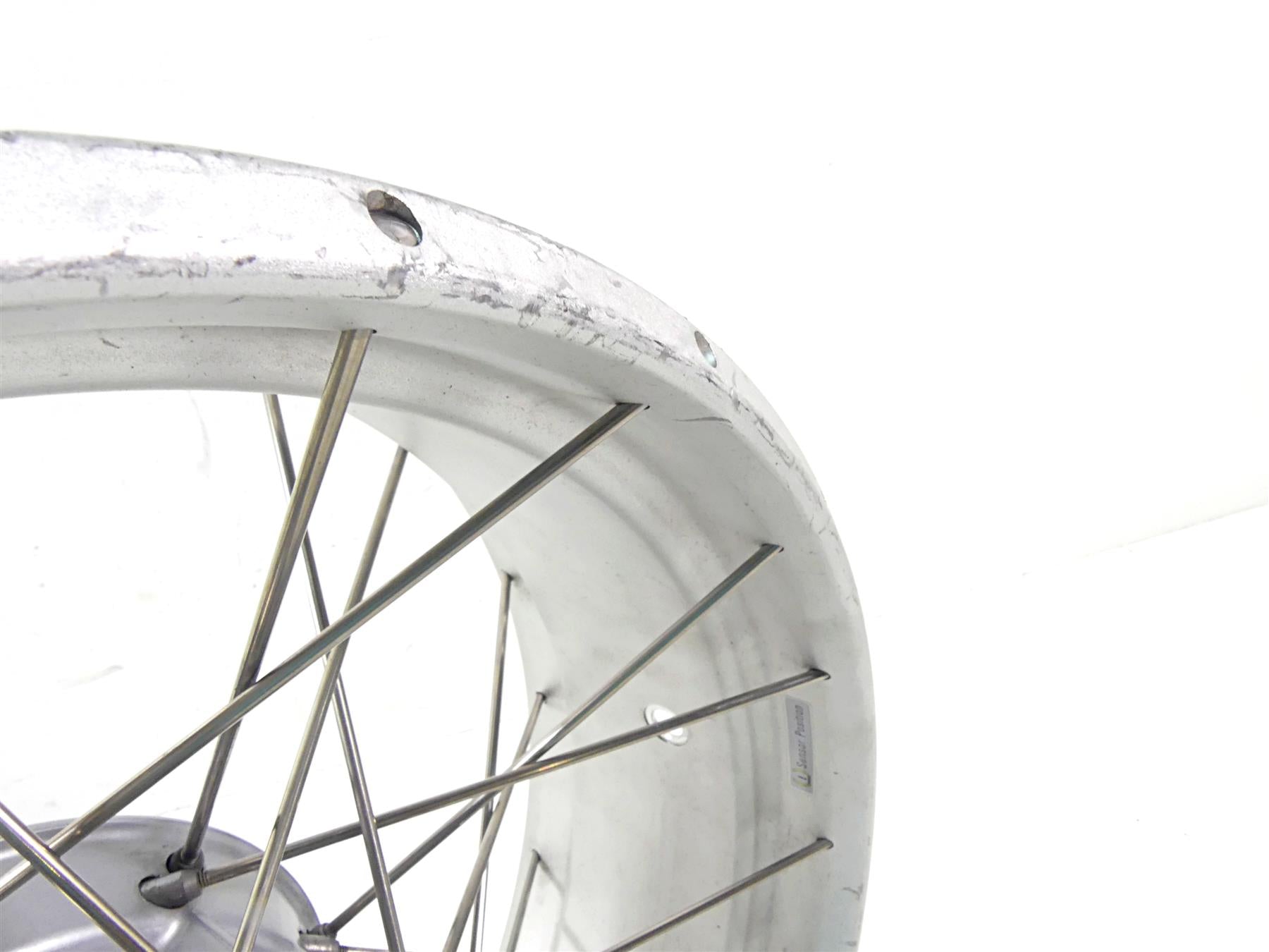 2014 BMW R1200GS K50 Straight 17x4.5 Cross Spoke Rear Wheel Rim 36318526651 {{ shop.shopifyCountryName }} - Mototech271