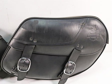 2009 Harley Dyna FXDFSE CVO Fat Bob Saddlebag Saddle Bags Set 9036906D {{ shop.shopifyCountryName }} - Mototech271