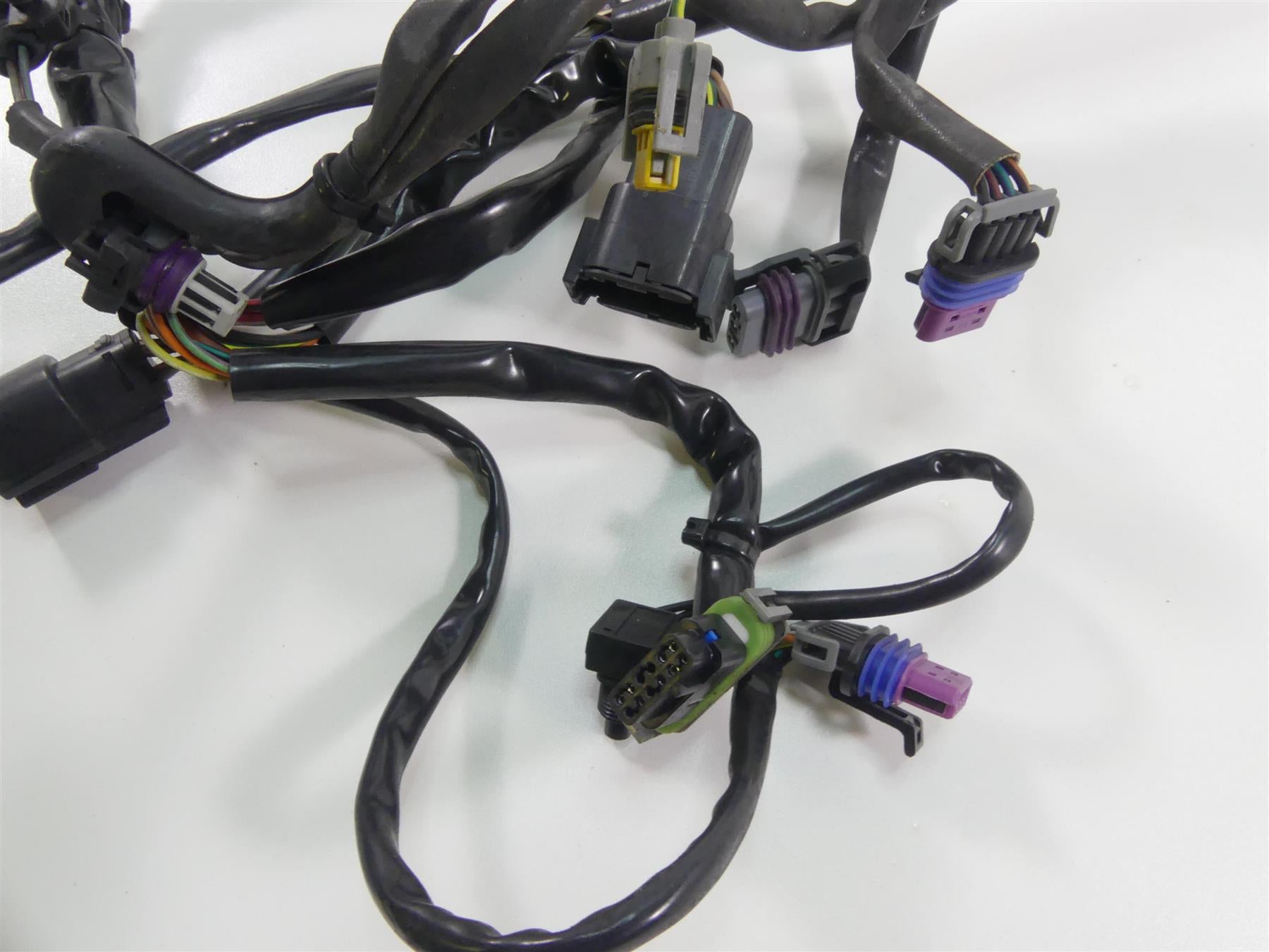 2008 Harley Softail FLSTSB Cross Bones Wiring Harness Loom -No Cuts 70431-08A {{ shop.shopifyCountryName }} - Mototech271