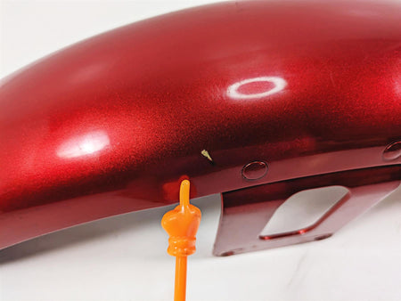 1986 Harley Sportster XLH 883 Straight Front Fender Candy Red 58998-83E {{ shop.shopifyCountryName }} - Mototech271