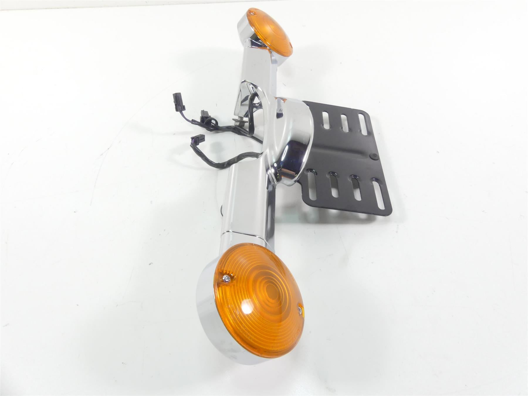 2016 Harley Touring FLHR Road King Rear Chrome Blinker Turn Signal Bar 68742-09 {{ shop.shopifyCountryName }} - Mototech271