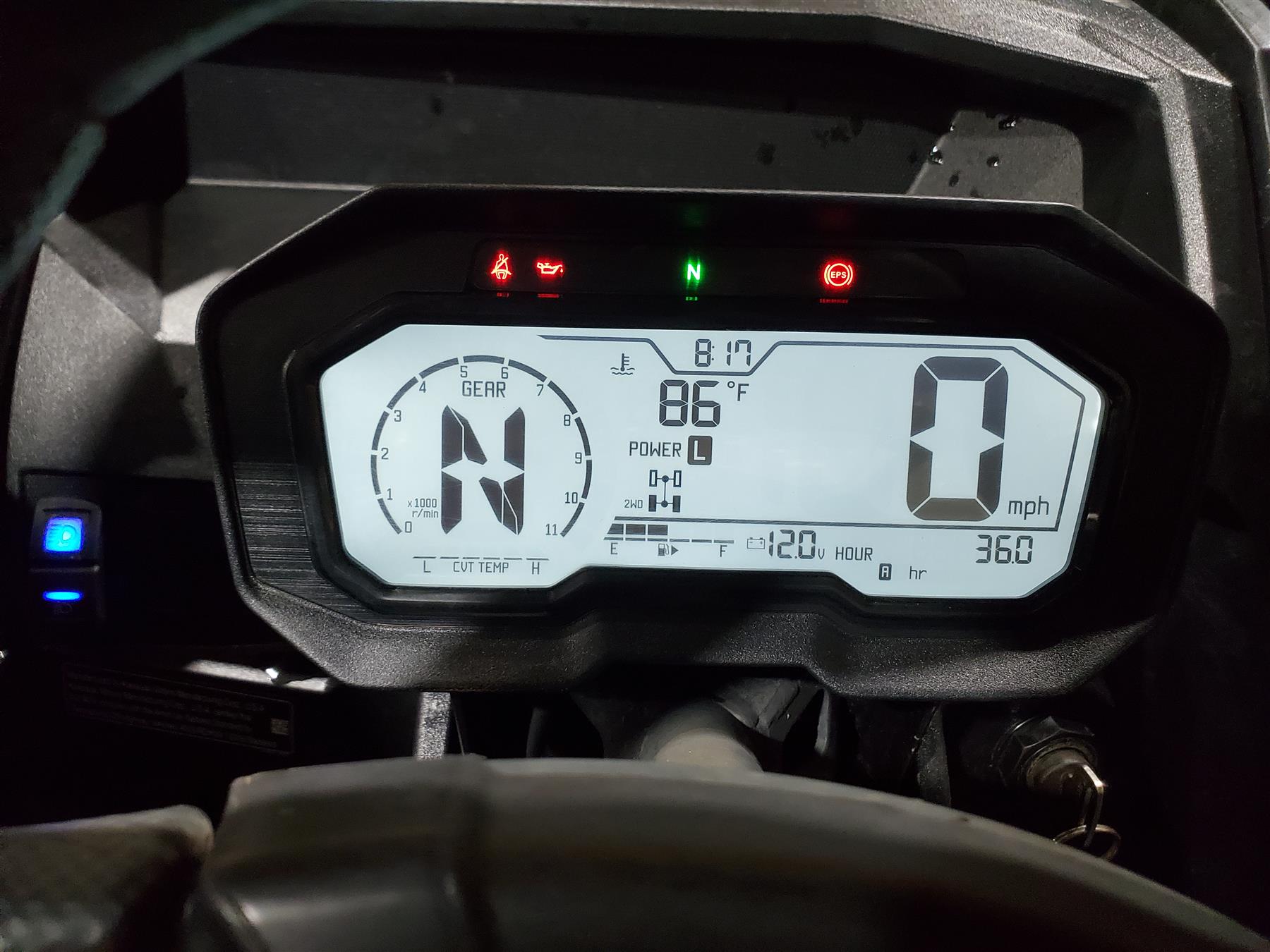 2021 Kawasaki Teryx KRX KRF 1000 Speedometer Gauges Instrument 246mi 25031-0941 {{ shop.shopifyCountryName }} - Mototech271