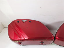 Load image into Gallery viewer, 2008 Kawasaki VN1600 Vulcan Nomad Saddlebag Saddle Bag Set 14041-1130-17K
