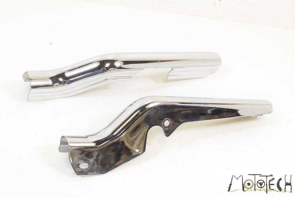 1997 Harley Touring FLHRI Road King Rear NICE Frame Struts Braces CHROME 47502-9 {{ shop.shopifyCountryName }} - Mototech271