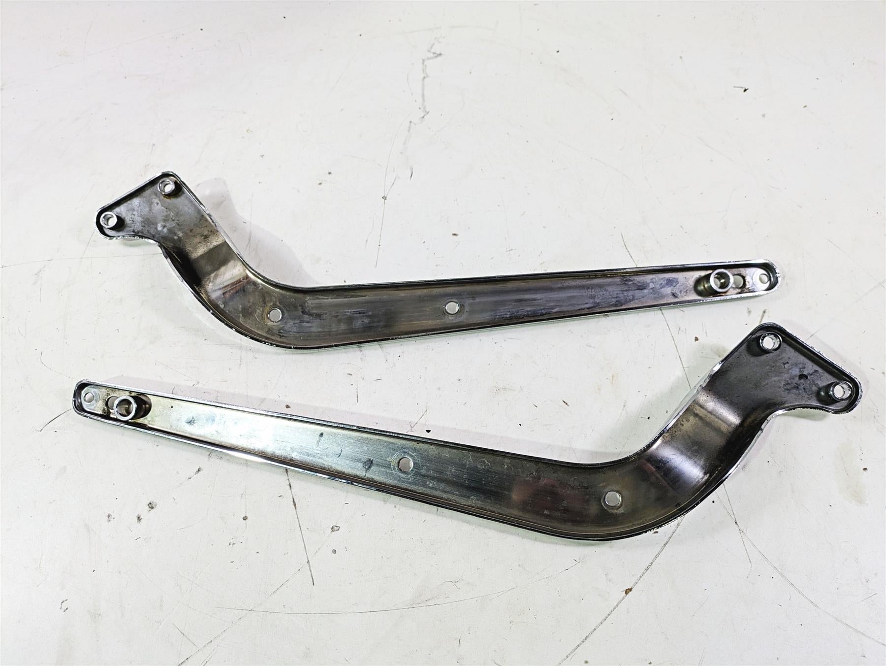 2004 Harley Softail FLSTF Fat Boy Rear Chrome Braces Support Struts 59964-03 {{ shop.shopifyCountryName }} - Mototech271