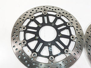 2017 Mv Agusta Dragster 800 Front Brake Rotor Disc Set 320Mm 8000B4450