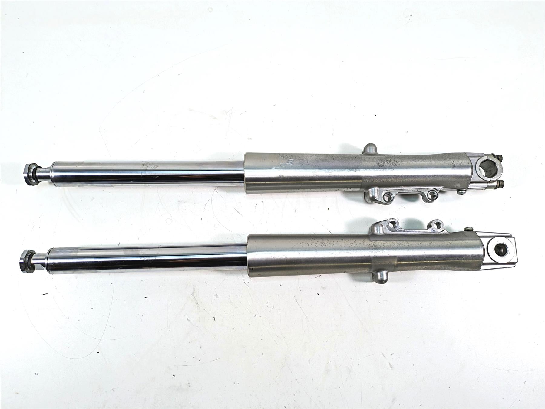2011 Harley Touring FLTRU Road Glide Front Fork Leg Set 41mm - Read 46495-09