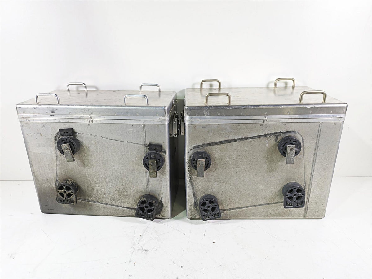 2004 BMW R1150GS R21 Touratech Zega 39L 45L Aluminum Saddle Bag & Rack Set {{ shop.shopifyCountryName }} - Mototech271