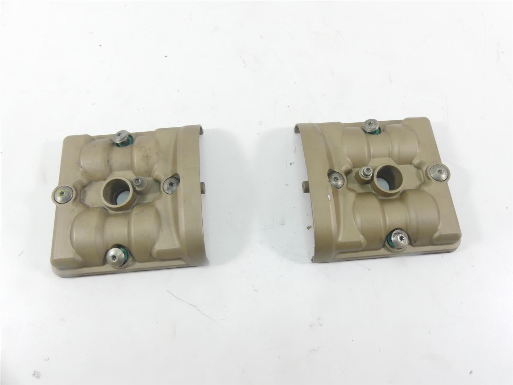 2008 Ducati 1098 S Upper Cylinderhead Valve Cover Set 24712881B 24712871B {{ shop.shopifyCountryName }} - Mototech271