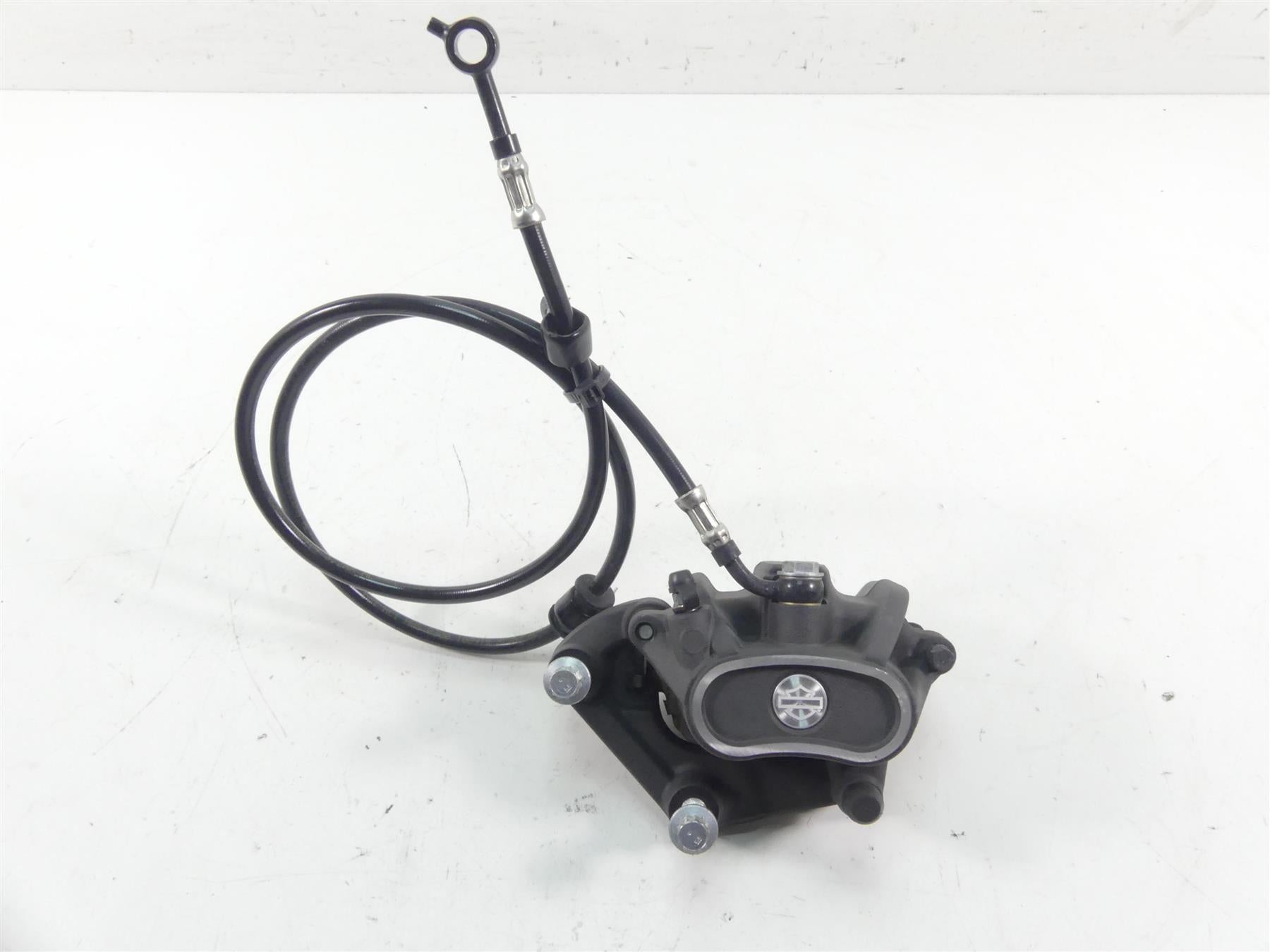 2020 Harley Sportster XL1200 NS Iron Left Front Brake Caliper + Line 41300010 {{ shop.shopifyCountryName }} - Mototech271