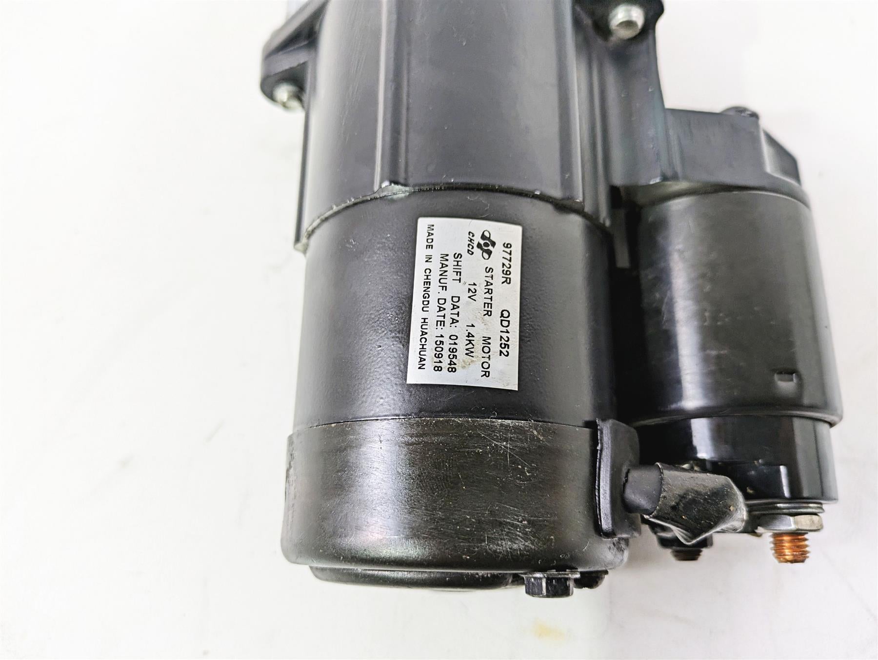 2016 Moto Guzzi Stelvio 1200 8V NTX Engine Starter Motor & Cover GU05730730 {{ shop.shopifyCountryName }} - Mototech271
