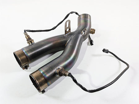 2016 Yamaha YZF R1 RN32 Titanium Aftermarket Y-Pipe Mid Section - READ {{ shop.shopifyCountryName }} - Mototech271
