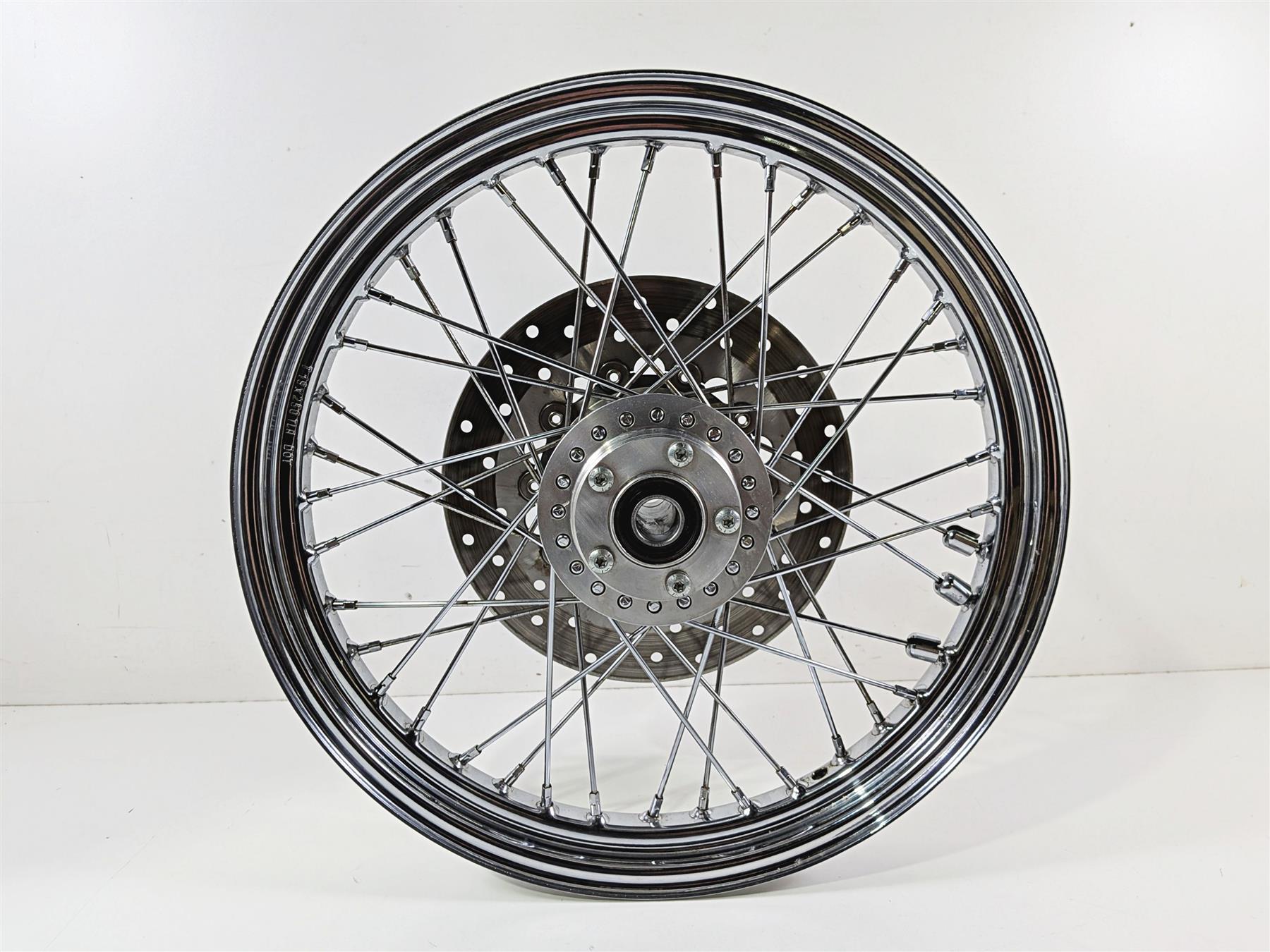 2006 Harley Davidson Dyna FXDBI Street Bob 19x2.5 Front Wheel - Wobble 43105-06A {{ shop.shopifyCountryName }} - Mototech271