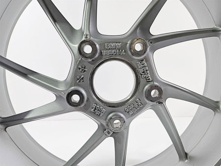 2023 BMW R1250RT RTP K52 Straight Silver Rear Wheel Rim 17x5.5 36317727235 {{ shop.shopifyCountryName }} - Mototech271