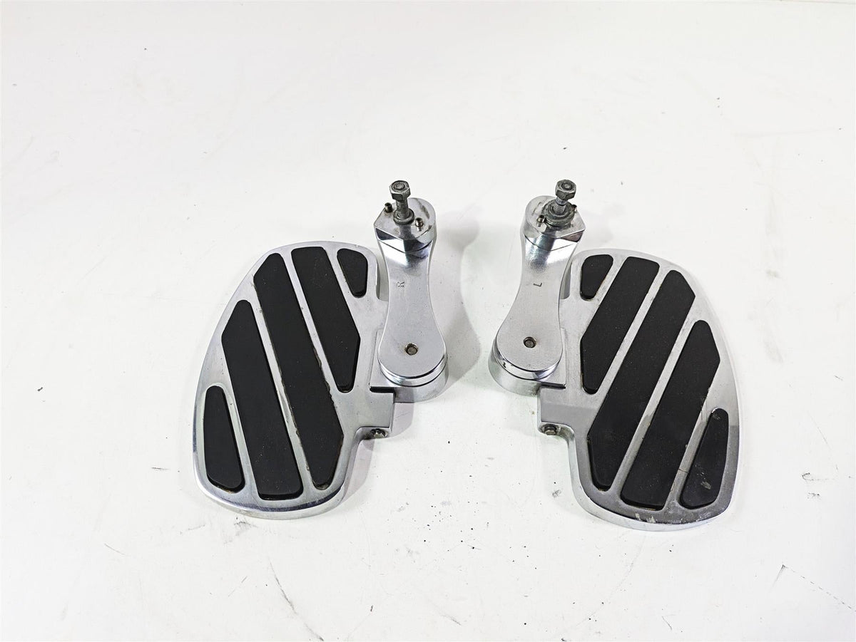 2006 Triumph Rocket 3 Pillion Rivco Passenger Floorboards & Extensions TR3005 {{ shop.shopifyCountryName }} - Mototech271