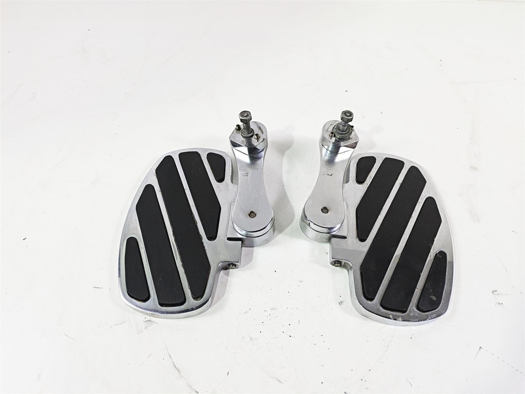 2006 Triumph Rocket 3 Pillion Rivco Passenger Floorboards & Extensions TR3005 {{ shop.shopifyCountryName }} - Mototech271