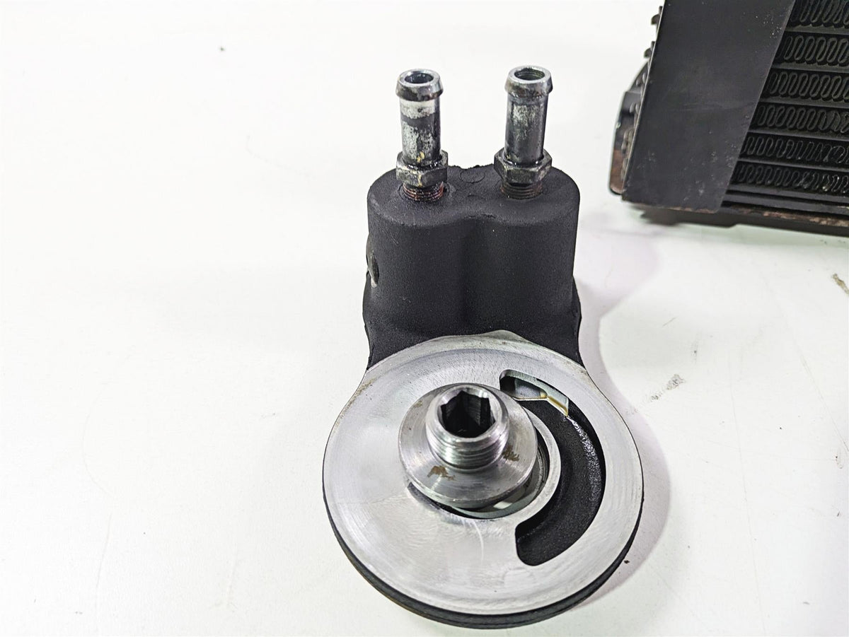 2008 Harley Touring FLHTP Electra Glide Oil Cooler & Flange Set 63083-11A {{ shop.shopifyCountryName }} - Mototech271