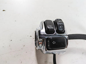2009 Harley Dyna FXDFSE CVO Fat Bob Left Control Switch + Blinker -Read 71682-06