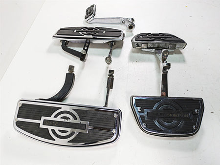 1999 Harley Touring FLHTC Electra Glide Front Rear Floor Board Set 52719-93B {{ shop.shopifyCountryName }} - Mototech271