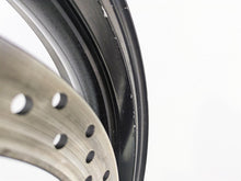 Load image into Gallery viewer, 2006 Suzuki GSXR1000 K6 Straight 17x3.5 Front Wheel Rim 54111-41G00-019
