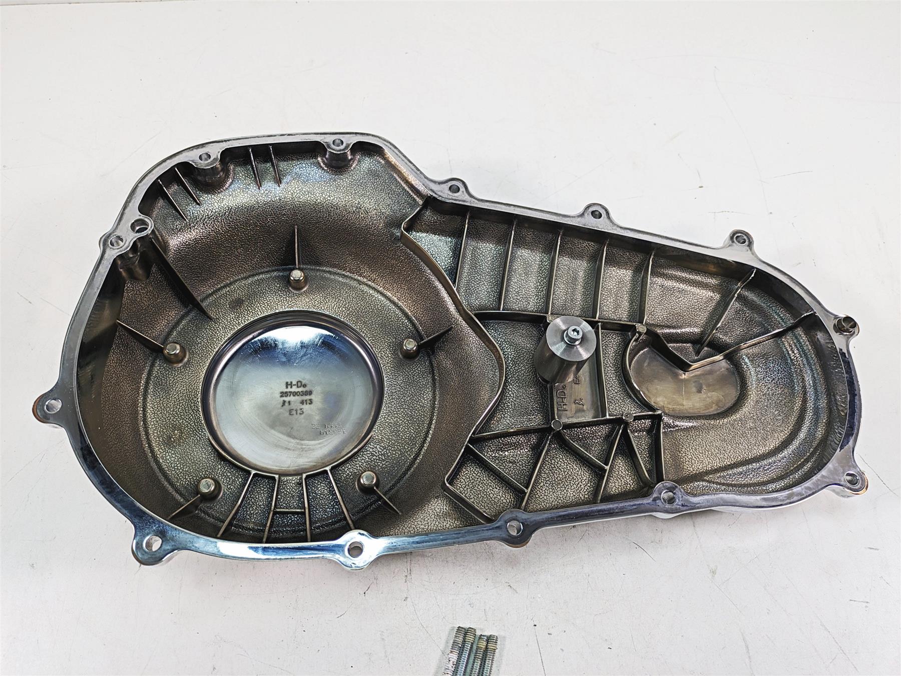 2020 Harley Touring FLHX Street Glide Outer Primary Drive Clutch Cover 25700377 {{ shop.shopifyCountryName }} - Mototech271