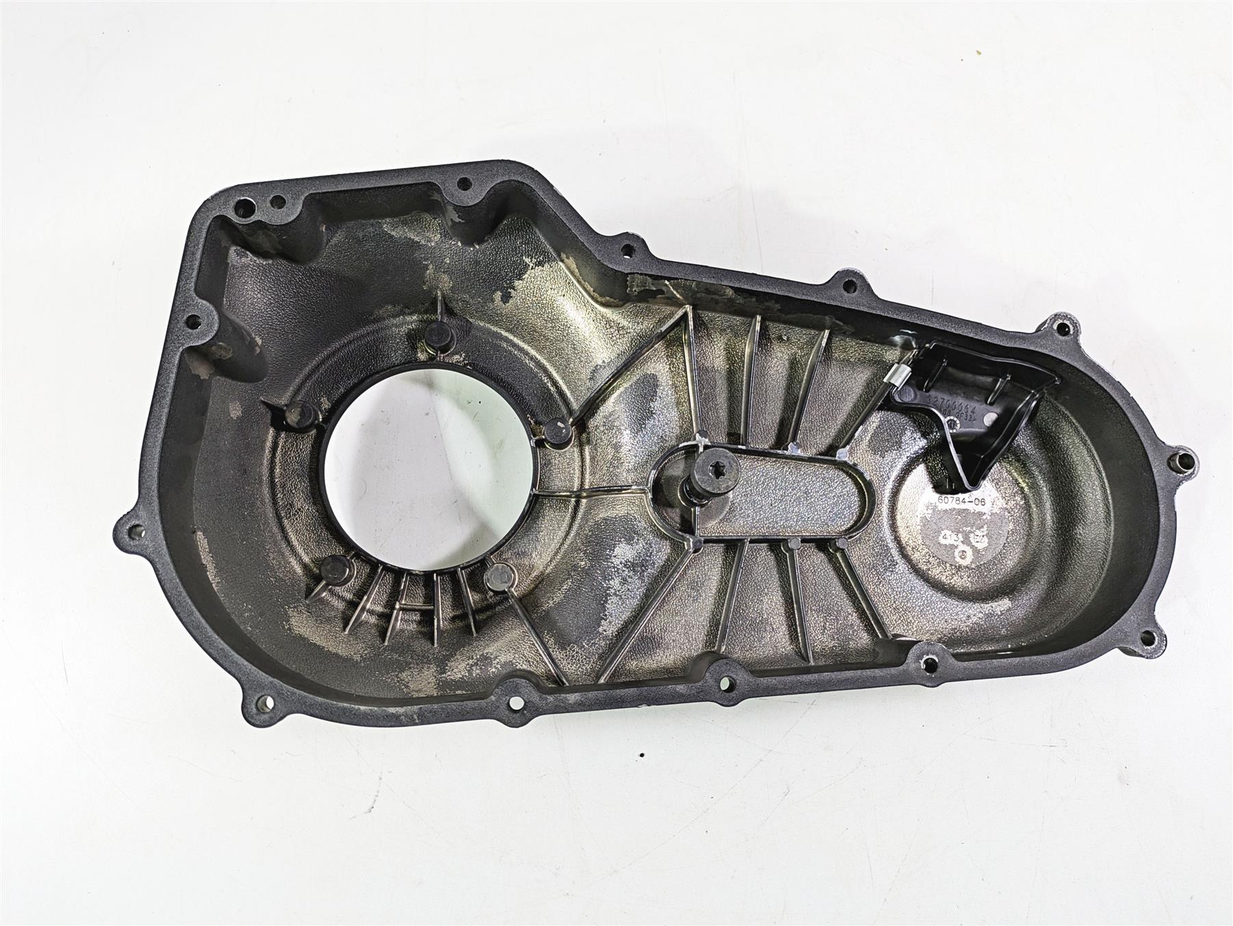 2008 Harley FLSTSB Cross Bones Outer Primary Drive Clutch Cover 60784-06 {{ shop.shopifyCountryName }} - Mototech271