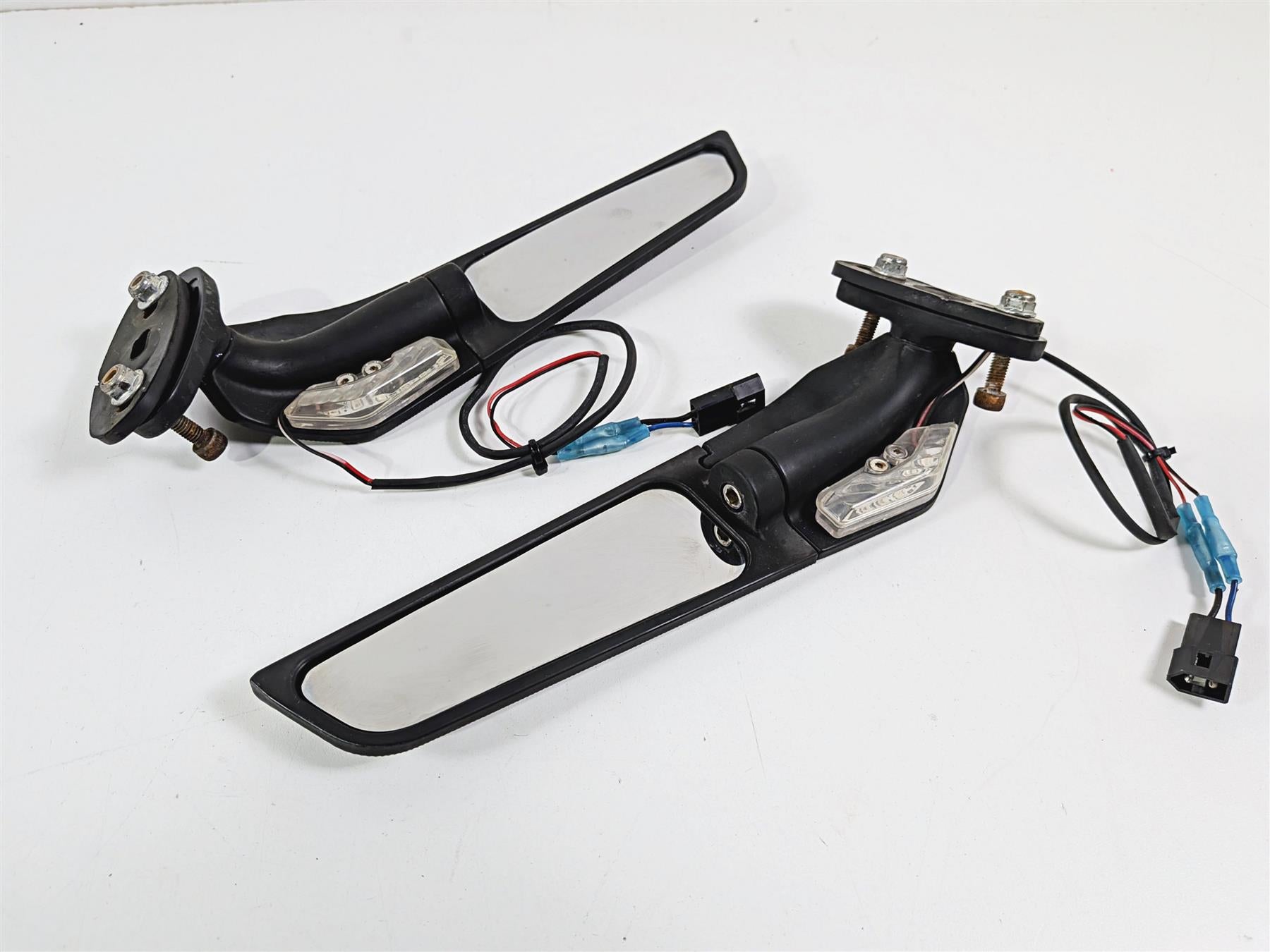 2008 Aprilia RSVR 1000 Factory Mirror Blinker Wing Foldable Aftermarket