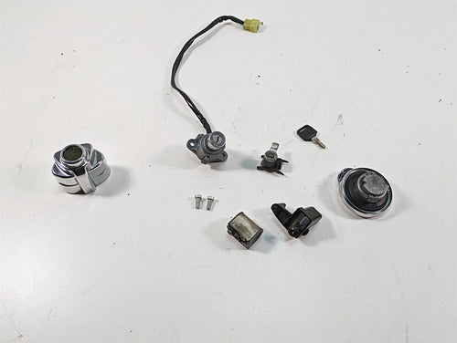 2006 Honda VT1100 C2 Shadow Ignition Switch Fuel Cap Key Lock Set 35010-MCK-A01 | Mototech271