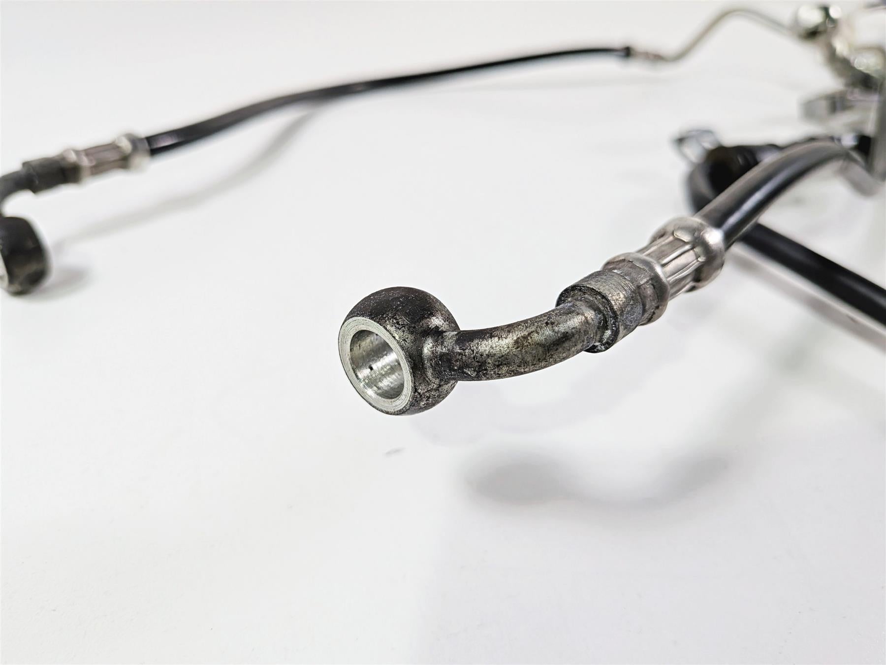 2014 Harley Touring FLHTK Electra Glide Front & Rear Abs Brake Lines 41800544-Mototech271