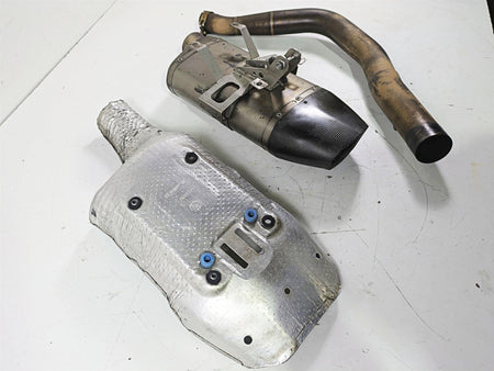 2012 Triumph Daytona 675 Akrapovic Exhaust Slip On Muffler - Read S-T675SO3-HACT {{ shop.shopifyCountryName }} - Mototech271