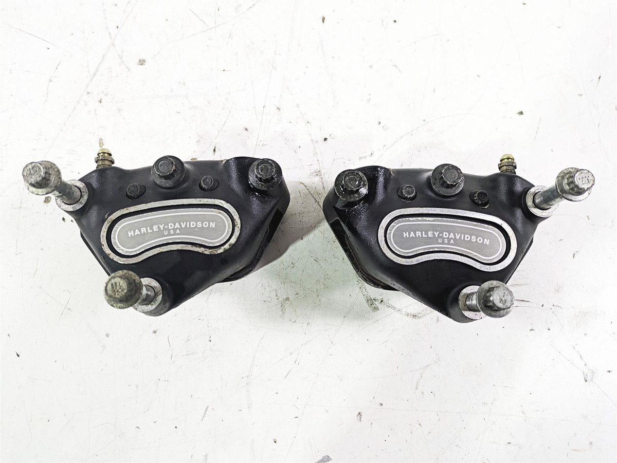 2003 Harley Touring FLHTCUI 100TH E-Glide Front Brake Caliper Set 44023-00C {{ shop.shopifyCountryName }} - Mototech271