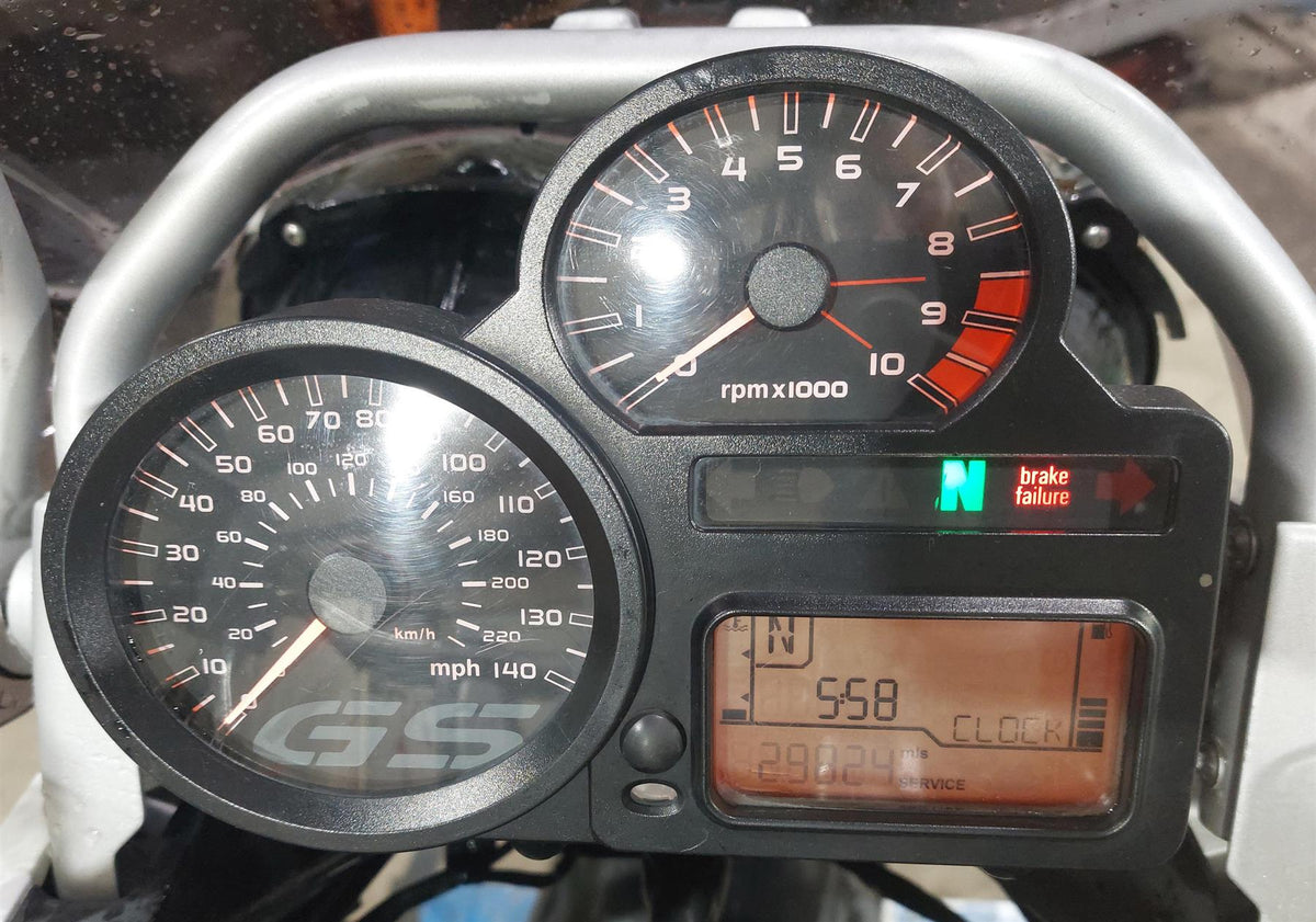 2012 BMW R1200 GS K255 Adventure Speedometer Gauges 29K - Read 62117725818 {{ shop.shopifyCountryName }} - Mototech271